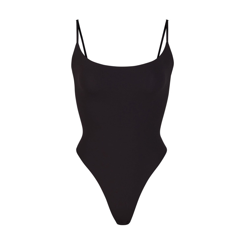 SKIMS Fitz Everybody Cami Bodysuit in Onyx Size XS